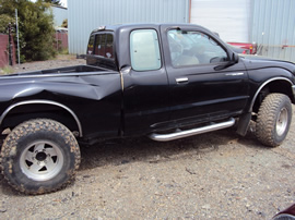 1996 TOYOTA TACOMA XTRA CAB DLX MODEL 3.4L V6 MT 4X4 COLOR BLACK STK Z12254