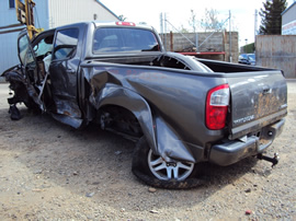 2005 TOYOTA TUNDRA 4 DOOR CREW CAB LIMITED MODEL 4.7L V8 AT 4WD COLOR GRAY STK Z12257