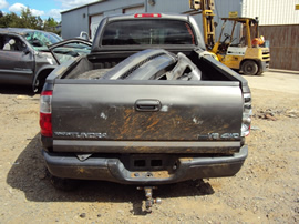 2005 TOYOTA TUNDRA 4 DOOR CREW CAB LIMITED MODEL 4.7L V8 AT 4WD COLOR GRAY STK Z12257