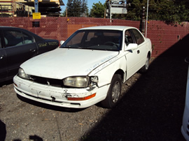 1992 TOYOTA CAMRY 4 DOOR SEDAN 2.2L AT COLOR WHITE STK Z12259