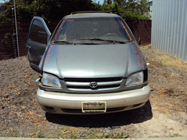 1998 TOYOTA SIENNA 5DOOR XLE MODEL 3.0L AT FWD COLOR GREEN STK Z12264