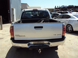 2007 TOYOTA TACOMA 4 DOOR 4.0L AT 4X4 COLOR SILVER STK Z12265