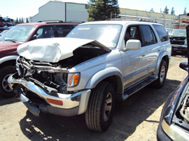 1997 TOYOTA 4RUNNER LIMITED MODEL 3.4L AT 2WD COLOR TAN STK Z12266