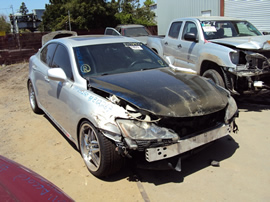 2007 LEXUS IS 250 2.5L AT RWD COLOR SILVER STK Z12267