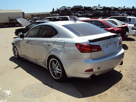 2007 LEXUS IS 250 2.5L AT RWD COLOR SILVER STK Z12267