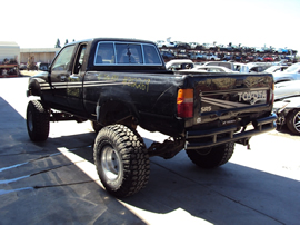 1991 TOYOTA PICK UP XTRA CAB 3.4L MT 4X4 (CHANGEOVER) COLOR BLACK STK Z12269