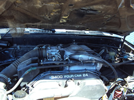 1991 TOYOTA PICK UP XTRA CAB 3.4L MT 4X4 (CHANGEOVER) COLOR BLACK STK Z12269