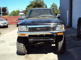 1991 TOYOTA PICK UP XTRA CAB 3.4L MT 4X4 (CHANGEOVER) COLOR BLACK STK Z12269