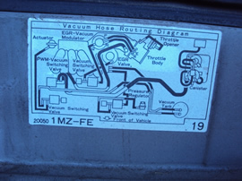 1996 TOYOTA AVALON XLS MODEL 3.0L AT COLOR TAN STK Z12272