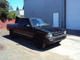 1990 TOYOTA TRUCK XTRA CAB 2.4L EFI MT 2WD COLOR BLACK STK Z12273