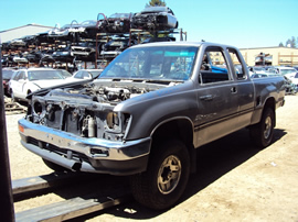 1996 TOYOTA T100 XTRA CAB 3.4L MT 4X4 COLOR SILVER STK Z12274