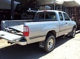1996 TOYOTA T100 XTRA CAB 3.4L MT 4X4 COLOR SILVER STK Z12274