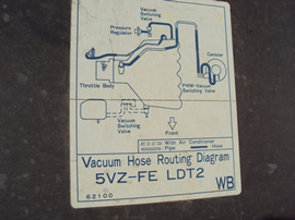 1996 TOYOTA T100 XTRA CAB 3.4L MT 4X4 COLOR SILVER STK Z12274