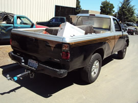1996 TOYOTA T100 TRUCK, 4CYL ENGINE, MANUAL TRANSMISSION, 2WD, STK # Z12290