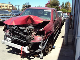 TOYOTA TACOMA TRUCK COLOR-RED STK # Z12289