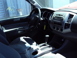 TOYOTA TACOMA TRUCK COLOR-RED STK # Z12289