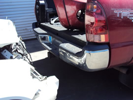 TOYOTA TACOMA TRUCK COLOR-RED STK # Z12289