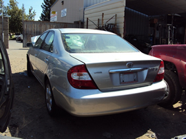 2003 TOYOTA CAMRY LE MODEL 4 DOOR SEDAN 2.4L AT COL,OR SILVER STK Z12297