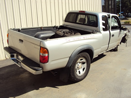 2002 TOYOTA TACOMA XTRA CAB ,2.4L AT RWD COLOR SILVER STK Z12300