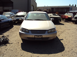 1997 TOYOTA CAMRY LE MODEL 4 DOOR SEDAN,2.2L AT COLOR GOLD STK Z12298
