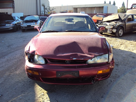 1995 TOYOTA CAMRY 4 DOOR SEDAN LE MODEL 2.2L AT COLOR RED STK Z12302