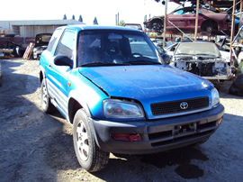 1996 TOYOTA RAV 4,2 DOOR 2.0L AT FWD COLOR BLUE Z12304