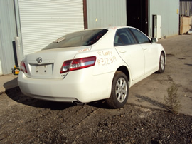 2011 TOYOTA CAMRY 4 DOOR SEDAN LE MODEL 2.5L AT COLOR WHITE STK Z12314