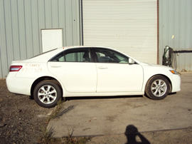 2011 TOYOTA CAMRY 4 DOOR SEDAN LE MODEL 2.5L AT COLOR WHITE STK Z12314