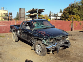 2000 TOYOTA TACOMA XTRA CAB SR5 PRE RUNNER 3.4L V6 AT 2WD COLOR GREEN STK Z12316