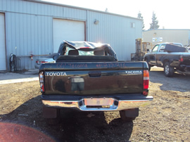 2000 TOYOTA TACOMA XTRA CAB SR5 PRE RUNNER 3.4L V6 AT 2WD COLOR GREEN STK Z12316