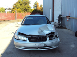 2000 TOYOTA CAMRY 4 DOOR SEDAN CE MODEL 2.2L AT COLOR SILVER STK Z12317