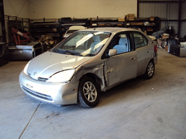 2002 TOYOTA PRIUS 4 DOOR SEDAN STANDARD MODEL 1.5L AT HYBRID COLOR SILVER STK Z12318