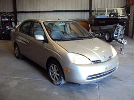 2002 TOYOTA PRIUS 4 DOOR SEDAN STANDARD MODEL 1.5L AT HYBRID COLOR SILVER STK Z12318