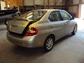 2002 TOYOTA PRIUS 4 DOOR SEDAN STANDARD MODEL 1.5L AT HYBRID COLOR SILVER STK Z12318