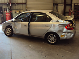 2002 TOYOTA PRIUS 4 DOOR SEDAN STANDARD MODEL 1.5L AT HYBRID COLOR SILVER STK Z12318