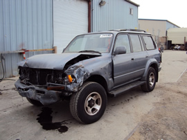 1996 TOYOTA LAND CRUISER SUV STD MDL 4.5L AT AWD COLOR GRAY STK Z12319