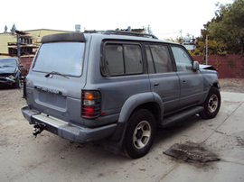 1996 TOYOTA LAND CRUISER SUV STD MDL 4.5L AT AWD COLOR GRAY STK Z12319