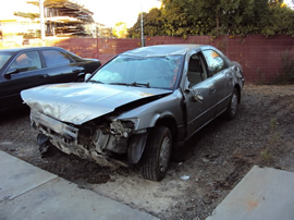 1999 TOYOTA CAMRY 4 DOOR SEDAN LE MODEL 2.2L AT COLOR GRAY STK Z12320