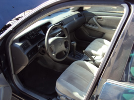 1997 TOYOTA CAMRY 4 DOOR SEDAN LE MODEL 2.2L AT CA EMISSIONS COLOR GREEN STK Z12321