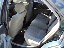 1997 TOYOTA CAMRY 4 DOOR SEDAN LE MODEL 2.2L AT CA EMISSIONS COLOR GREEN STK Z12321