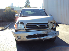2002 TOYOTA SEQUOIA SUV SR5 MODEL 4.7L V8 AT 2WD COLOR GOLD STK Z12323