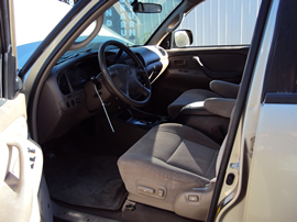 2002 TOYOTA SEQUOIA SUV SR5 MODEL 4.7L V8 AT 2WD COLOR GOLD STK Z12323
