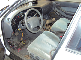1992 TOYOTA CAMRY 4 DOOR SEDAN LE MODEL 2.2L AT FWD COLOR WHITE STK Z12325
