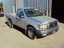 2001 TOYOTA TACOMA DELUXE MODEL REGULAR CAB 2.4L AT 2WD COLOR SILVER STK Z12329