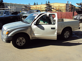 2001 TOYOTA TACOMA DELUXE MODEL REGULAR CAB 2.4L AT 2WD COLOR SILVER STK Z12329
