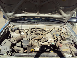 2001 TOYOTA TACOMA DELUXE MODEL REGULAR CAB 2.4L AT 2WD COLOR SILVER STK Z12329