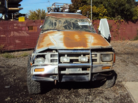 1986 TOYOTA PICK UP STANDARD MODEL REGULAR CAB 2.4L EFI TURBO MT 4X4 5 SPEED COLOR BLACK STK Z12328