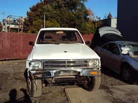 1986 TOYOTA 4RUNNER SR5 2 DOOR 2.4L TURBO EFI AT 4X4 COLOR WHITE STK Z12330