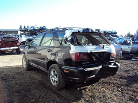 1999 LEXUS RX 300 SUV 3.0L AT AWD COLOR BLACK STK  Z12333