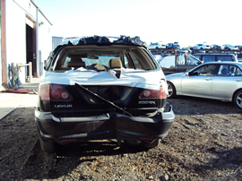 1999 LEXUS RX 300 SUV 3.0L AT AWD COLOR BLACK STK  Z12333